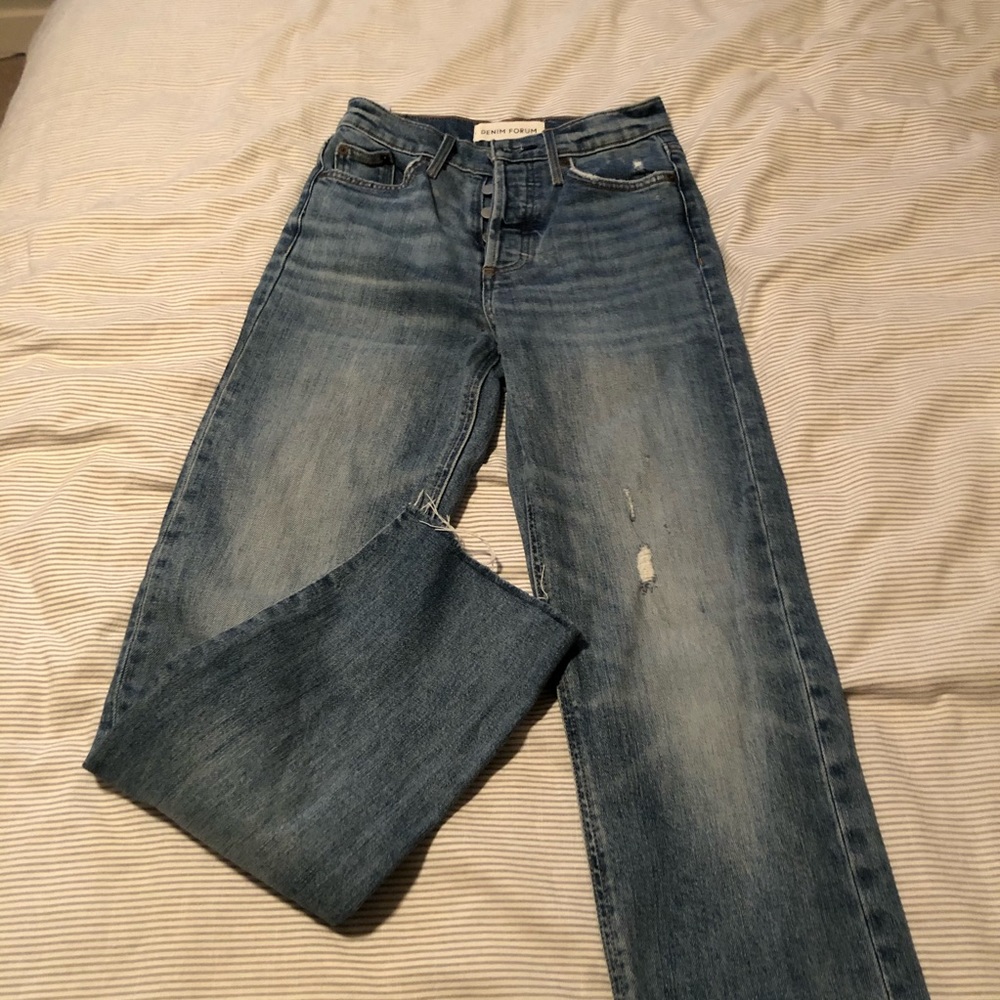 SOLD Denim Forum ‘The Arlo High Rise Straight’ - Picture 4 of 9